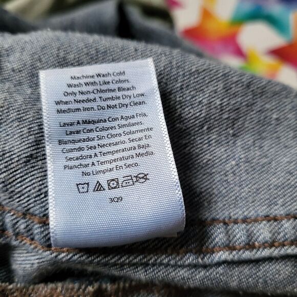 Jean Jacket Size Large - Picture 5 of 5